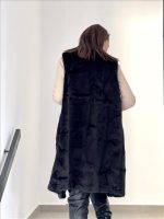 VEST FAUX FUR LONG - Image 5