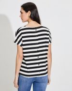 BLOUSE STRIPE SHORT SLEEVE - Image 6