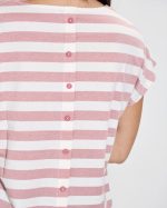 BLOUSE STRIPE SHORT SLEEVE - Image 11
