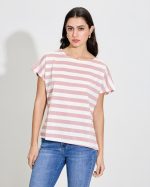BLOUSE STRIPE SHORT SLEEVE - Image 12