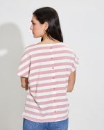 BLOUSE STRIPE SHORT SLEEVE - Image 13