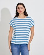 BLOUSE STRIPE SHORT SLEEVE - Image 14