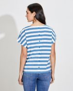 BLOUSE STRIPE SHORT SLEEVE - Image 17