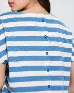 BLOUSE STRIPE SHORT SLEEVE - Image 19