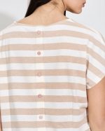 BLOUSE STRIPE SHORT SLEEVE - Image 24