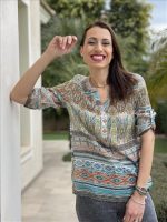 BLOUSE PRINTED