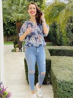 BLOUSE PRINTED BALLOON SLEEVE - Image 6