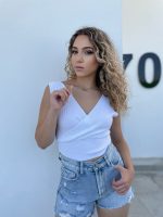 CROP TOP RIBBED - Image 2