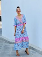 MAXI DRESS PRINTED - Image 4