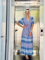 DRESS MAXI PRINTED