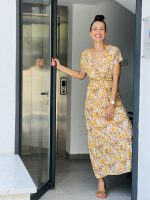 MAXI DRESS PRINTED COTTON - Image 5