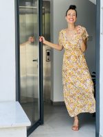 MAXI DRESS PRINTED COTTON - Image 6