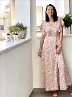 DRESS MAXI PRINTED
