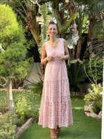 DRESS MAXI LACE