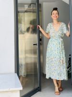 DRESS MIDI CHIFFON - Image 3