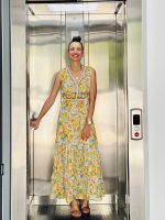 DRESS MAXI CHIFFON TIERED - Image 4
