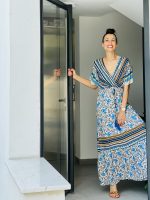 MAXI DRESS PRINTED - Image 2