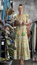 DRESS MAXI CHIFFON TIERED - Image 3