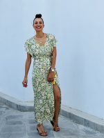 SHIRT DRESS MAXI PRINTED - Image 4