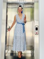 DRESS MAXI PRINTED CHIFFON - Image 5