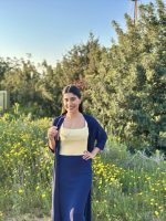 SKIRT MIDI RIBBED - Image 4