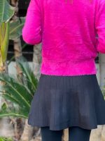 MINI KNITED SWING SKIRT - Image 7
