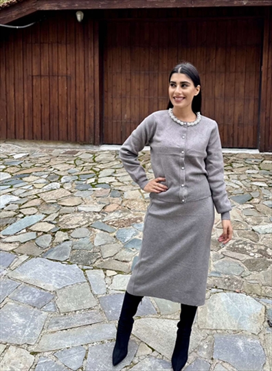 PENCIL SKIRT KNITTED