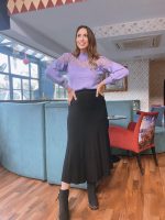 KNITTED MIDI SKIRT - Image 3
