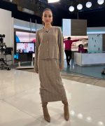 KNITTED SKIRT TWIST - Image 2