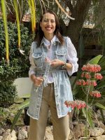 JEAN VEST SLEEVELESS - Image 2
