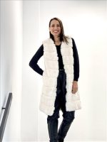 VEST FAUX FUR SLEEVELESS - Image 3