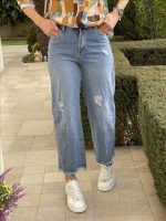 JEAN CROPPED RIPPED - Image 2