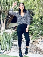 TROUSER MOM FIT BLACK JEAN - Image 6