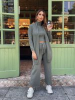 TROUSER KNITTED RIBBED
