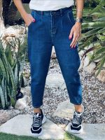 TROUSER JEAN MOM FIT LYCRA - Image 2