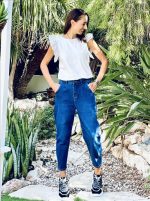 TROUSER JEAN MOM FIT LYCRA - Image 6