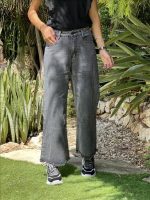 TROUSER JEAN GREY CROPPED - Image 2