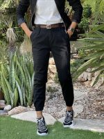TROUSER JEAN BLACK CHINOS - Image 2