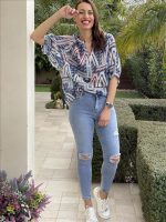 JEAN HIGH WAIST RIPPED - Image 4