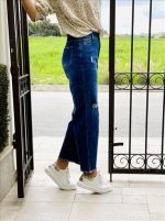 JEAN CROPPED RIBBED - Image 3