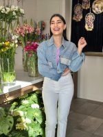 CROP JEAN JACKET
