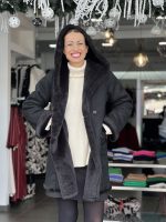 HOODIE MOUTON JACKET - Image 2