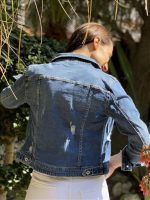 JEAN JACKET RIPPED - Image 4