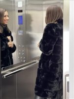 FAUX FUR JACKET LONG - Image 5