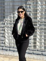 FAUX FUR JACKET - Image 3