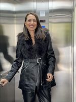 ECO LEATHER JACKET LONG - Image 3