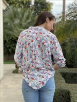 SHIRT FLORAL PRINT LONG - Image 4