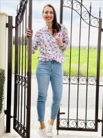SHIRT FLORAL PRINT LONG - Image 5