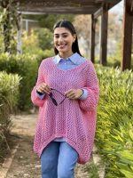 CROCHET TOP OVERSIZED