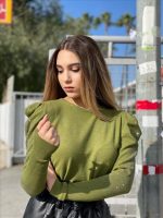KNITTED PUFF SLEVVE - Image 6